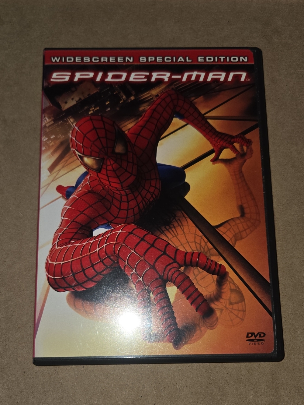 Marvel Spider-Man DVD Widescreen Special Edition - Red, Blue, Gold